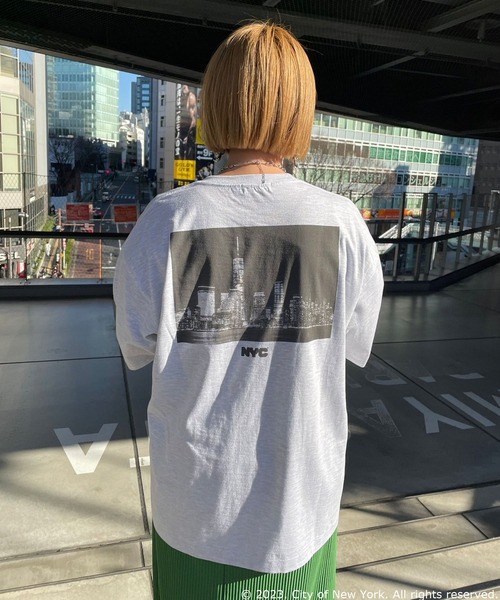 JUGLANS(ユグランス)の「☆ 【GOOD ROCK SPEED/グッドロックスピード】NYC T-SHIRT 23NYC010W(Tシャツ/カットソー・レディース・アッシュ/ブラック/ホワイト・FREE)」の1枚目の写真