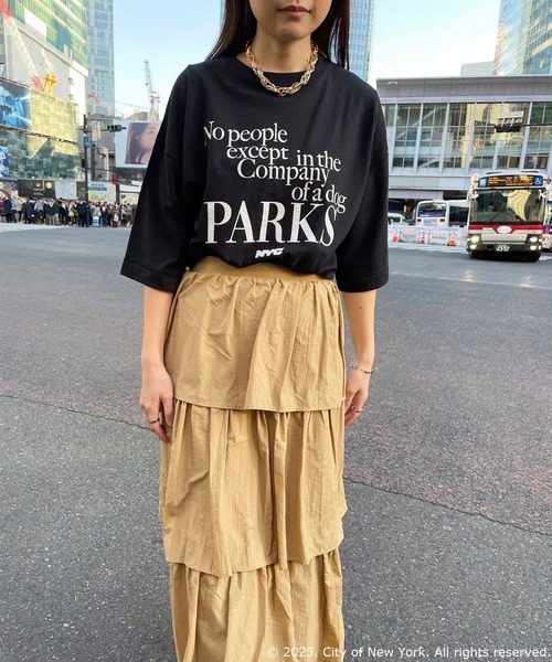 JUGLANS(ユグランス)の「☆ 【GOOD ROCK SPEED/グッドロックスピード】NYC T-SHIRT 23NYC010W(Tシャツ/カットソー・レディース・アッシュ/ブラック/ホワイト・FREE)」の10枚目の写真