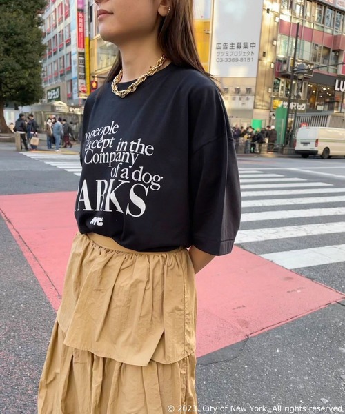 JUGLANS(ユグランス)の「☆ 【GOOD ROCK SPEED/グッドロックスピード】NYC T-SHIRT 23NYC010W(Tシャツ/カットソー・レディース・アッシュ/ブラック/ホワイト・FREE)」の11枚目の写真
