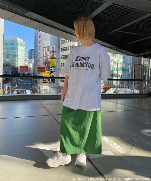 JUGLANS(ユグランス)の「☆ 【GOOD ROCK SPEED/グッドロックスピード】NYC T-SHIRT 23NYC010W(Tシャツ/カットソー・レディース・アッシュ/ブラック/ホワイト・FREE)」の15枚目の写真