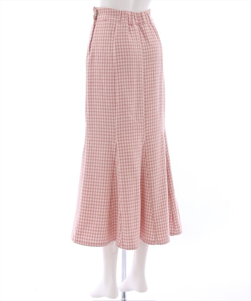 clear(クリア)の「ツイードロングマーメイドスカート(スカート・レディース・ピンク/モカ/ブラック・M/S)」の9枚目の写真