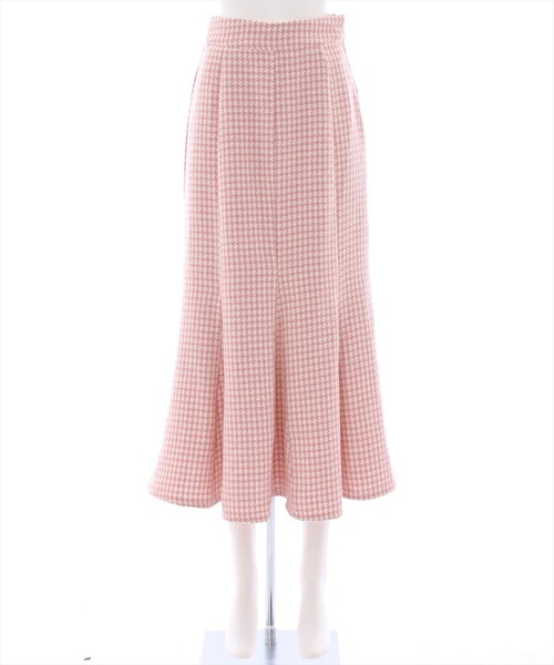 clear(クリア)の「ツイードロングマーメイドスカート(スカート・レディース・ピンク/モカ/ブラック・M/S)」の8枚目の写真