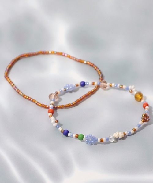 チチカカ（チチカカ）の「フラワービーズブレスレットセット（ブレスレット・レディース・その他1/その他2/その他3・FREE）」の3枚目の写真