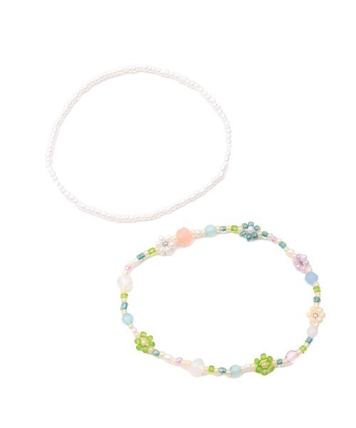 チチカカ（チチカカ）の「フラワービーズブレスレットセット（ブレスレット・レディース・その他1/その他2/その他3・FREE）」の8枚目の写真