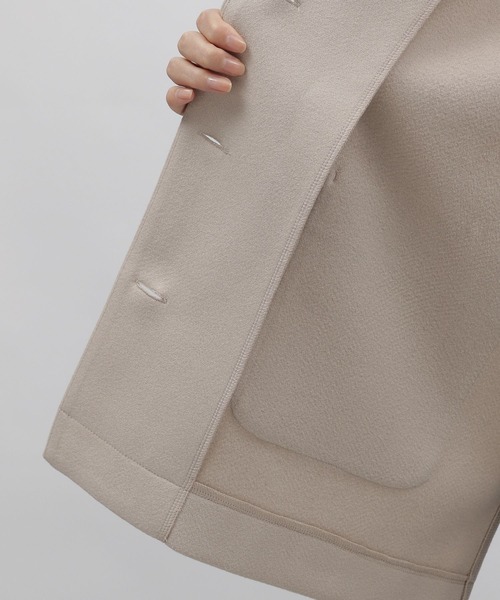 LAKOLE（ラコレ）の「カット起毛ジャケット[セットアップ対応] / 179978（その他アウター・レディース・ブラック/サンドグレー・MEDIUM/SMALL）」の19枚目の写真