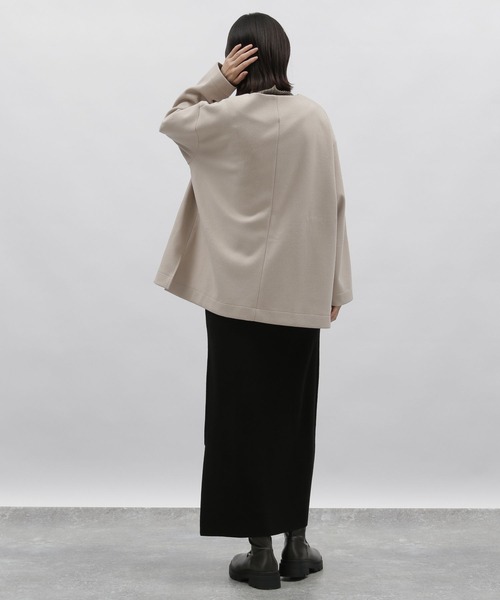 LAKOLE（ラコレ）の「カット起毛ジャケット[セットアップ対応] / 179978（その他アウター・レディース・ブラック/サンドグレー・MEDIUM/SMALL）」の11枚目の写真