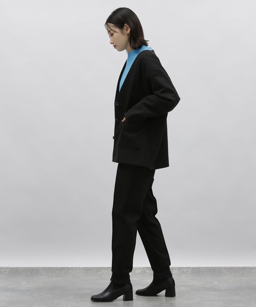 LAKOLE（ラコレ）の「カット起毛ジャケット[セットアップ対応] / 179978（その他アウター・レディース・ブラック/サンドグレー・MEDIUM/SMALL）」の16枚目の写真