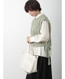 Lugnoncure | クロシェ編み風ベスト(ベスト)