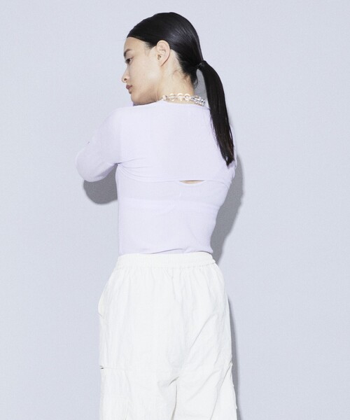 Firsthand（ファーストハンド）の「Firsthand/ファーストハンド レイヤードトップス/レイヤードトップス（Tシャツ/カットソー・レディース・ラベンダー/ホワイト/ブラック・FREE）」の22枚目の写真