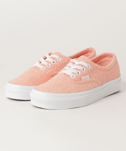VANS AUTHENTIC スエードスニーカー 5.5 グレイッシュピンク VANS - VANS AUTHENTIC スエードスニーカー 5.5 グレイッシュ