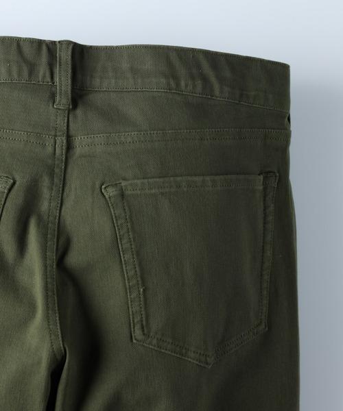 PLUS ONE(プラスワン)の「【PLUS ONE】カットツイルスキニーパンツ(その他パンツ・メンズ・オリーブ/ダークインディゴブルー/ベージュ/ブラック・S/XL/M/L)」の15枚目の写真