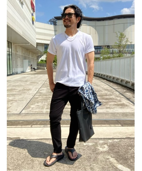 PLUS ONE(プラスワン)の「【PLUS ONE】カットツイルスキニーパンツ(その他パンツ・メンズ・オリーブ/ダークインディゴブルー/ベージュ/ブラック・S/XL/M/L)」の6枚目の写真