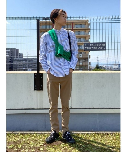 PLUS ONE(プラスワン)の「【PLUS ONE】カットツイルスキニーパンツ(その他パンツ・メンズ・オリーブ/ダークインディゴブルー/ベージュ/ブラック・S/XL/M/L)」の8枚目の写真