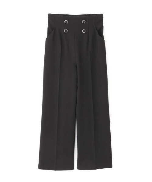 PROPORTION BODY DRESSING（プロポーションボディドレッシング）の「ハイウエストストレートパンツ / 1213130300（その他パンツ・レディース・ベージュ/ブラック・MEDIUM/SMALL）」の3枚目の写真