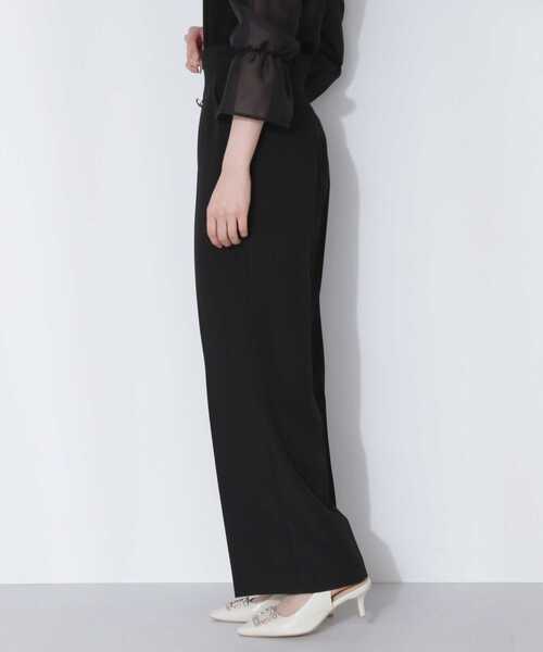 PROPORTION BODY DRESSING（プロポーションボディドレッシング）の「ハイウエストストレートパンツ / 1213130300（その他パンツ・レディース・ベージュ/ブラック・MEDIUM/SMALL）」の11枚目の写真
