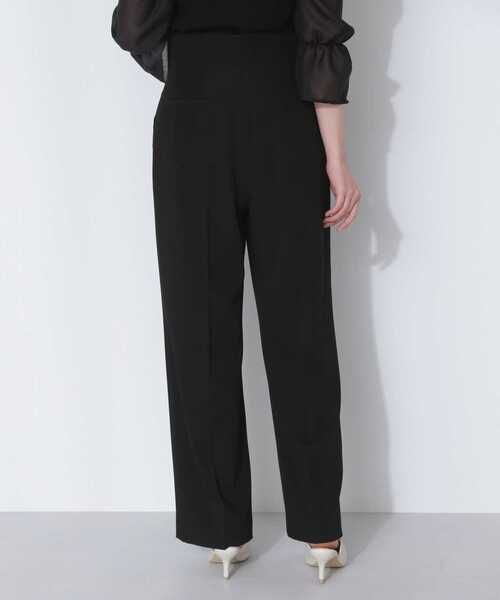 PROPORTION BODY DRESSING（プロポーションボディドレッシング）の「ハイウエストストレートパンツ / 1213130300（その他パンツ・レディース・ベージュ/ブラック・MEDIUM/SMALL）」の12枚目の写真