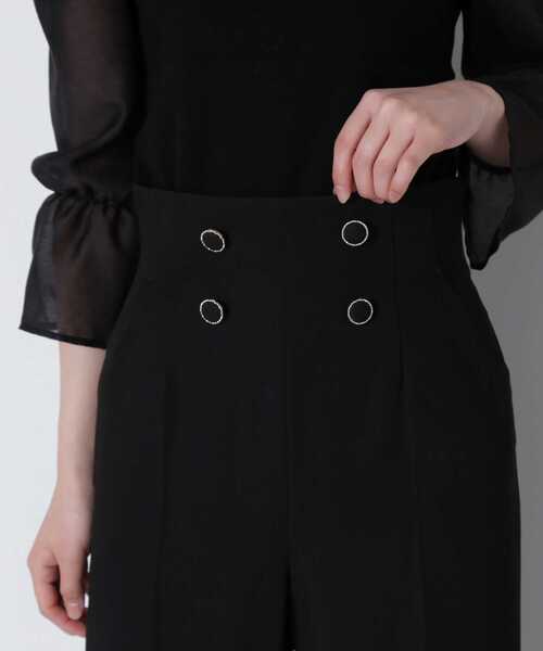 PROPORTION BODY DRESSING（プロポーションボディドレッシング）の「ハイウエストストレートパンツ / 1213130300（その他パンツ・レディース・ベージュ/ブラック・MEDIUM/SMALL）」の13枚目の写真