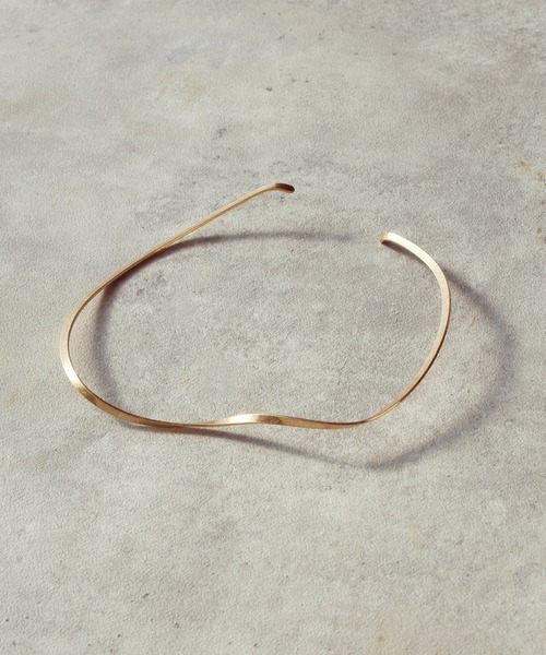 GOLDY（ゴールディ）の「ロープ チェーン チョーカー × ツイスト ボード ネックカフ（ネックレス・レディース・ゴールド/シルバー系その他/シルバー/ゴールド系その他・FREE）」の9枚目の写真