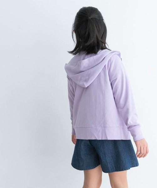 URBAN RESEARCH DOORS（アーバンリサーチドアーズ）の「裏毛ジップパーカー(KIDS)（パーカー・キッズ・パープル/ベージュ系その他・105/120/135/150）」の18枚目の写真