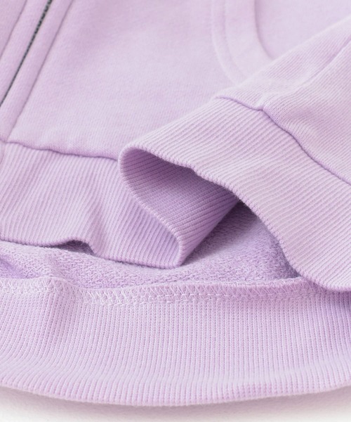 URBAN RESEARCH DOORS（アーバンリサーチドアーズ）の「裏毛ジップパーカー(KIDS)（パーカー・キッズ・パープル/ベージュ系その他・105/120/135/150）」の15枚目の写真