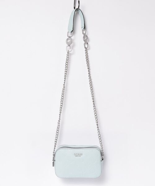 Guess（ゲス）の「GALERIA Camera Bag（ショルダーバッグ・レディース・ライトブルー/ホワイト・ONE SIZE）」の6枚目の写真