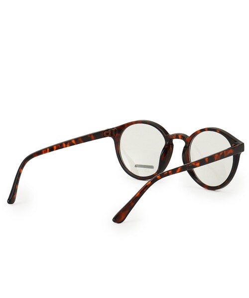 SHOO・LA・RUE（シューラルー）の「◆ボストン型伊達メガネ（サングラス・レディース・クリア/ブラック/ダークブラウン・00）」の8枚目の写真