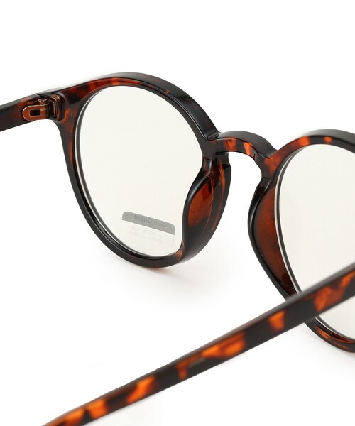 SHOO・LA・RUE（シューラルー）の「◆ボストン型伊達メガネ（サングラス・レディース・クリア/ブラック/ダークブラウン・00）」の4枚目の写真