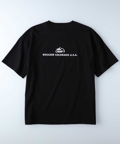 CAMP7（キャンプセブン）の「【CAMP7】フォトプリントＴシャツ（Tシャツ/カットソー・メンズ・ホワイト/ブラック・S/M/L/XL）」の4枚目の写真