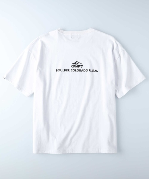 CAMP7（キャンプセブン）の「【CAMP7】フォトプリントＴシャツ（Tシャツ/カットソー・メンズ・ホワイト/ブラック・S/M/L/XL）」の3枚目の写真