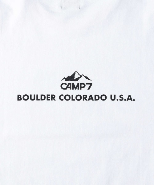 CAMP7（キャンプセブン）の「【CAMP7】フォトプリントＴシャツ（Tシャツ/カットソー・メンズ・ホワイト/ブラック・S/M/L/XL）」の5枚目の写真