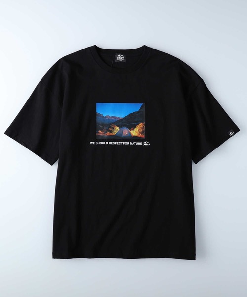 CAMP7（キャンプセブン）の「【CAMP7】フォトプリントＴシャツ（Tシャツ/カットソー・メンズ・ホワイト/ブラック・S/M/L/XL）」の10枚目の写真