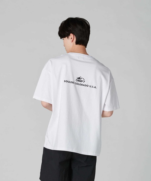 CAMP7（キャンプセブン）の「【CAMP7】フォトプリントＴシャツ（Tシャツ/カットソー・メンズ・ホワイト/ブラック・S/M/L/XL）」の13枚目の写真