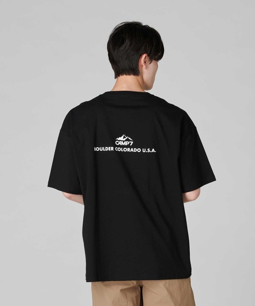CAMP7（キャンプセブン）の「【CAMP7】フォトプリントＴシャツ（Tシャツ/カットソー・メンズ・ホワイト/ブラック・S/M/L/XL）」の12枚目の写真