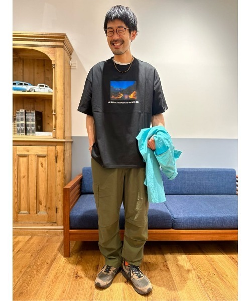 CAMP7（キャンプセブン）の「【CAMP7】フォトプリントＴシャツ（Tシャツ/カットソー・メンズ・ホワイト/ブラック・S/M/L/XL）」の17枚目の写真