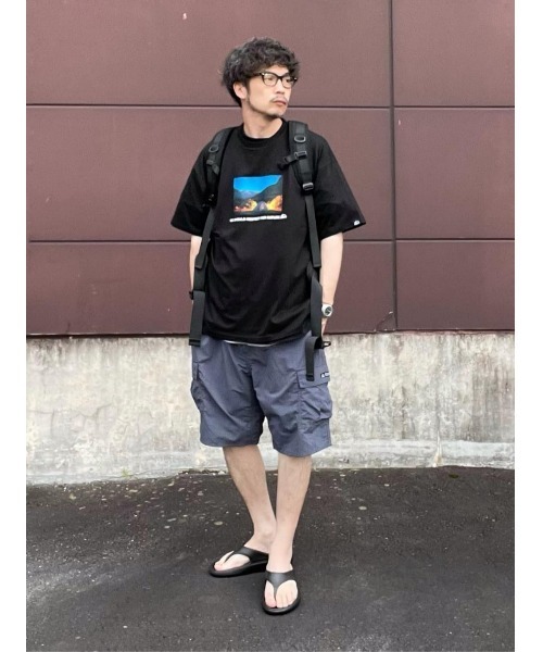 CAMP7（キャンプセブン）の「【CAMP7】フォトプリントＴシャツ（Tシャツ/カットソー・メンズ・ホワイト/ブラック・S/M/L/XL）」の19枚目の写真