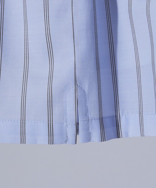 5525Gallery（ゴーゴーニーゴーギャラリー）の「SHIRT FIRSTHAND by 5525gallery/シャツファーストハンド バイ 5525ギャラリー SHT FH SHORT PANT / ショートパンツ/SHT FH SHORT PANT / ショートパンツ（その他パンツ・レディース・ホワイト/サックスブルー/ストライプ・FREE）」の14枚目の写真