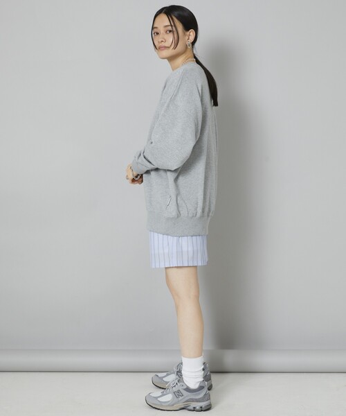 5525Gallery（ゴーゴーニーゴーギャラリー）の「SHIRT FIRSTHAND by 5525gallery/シャツファーストハンド バイ 5525ギャラリー SHT FH SHORT PANT / ショートパンツ/SHT FH SHORT PANT / ショートパンツ（その他パンツ・レディース・ホワイト/サックスブルー/ストライプ・FREE）」の13枚目の写真