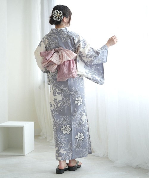 utatane（ウタタネ）の「手染め注染浴衣3点セット utatane×注染工房
