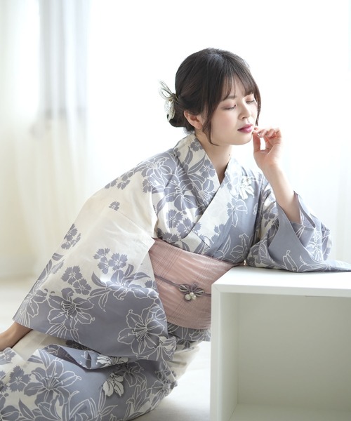 utatane（ウタタネ）の「手染め注染浴衣3点セット utatane×注染工房