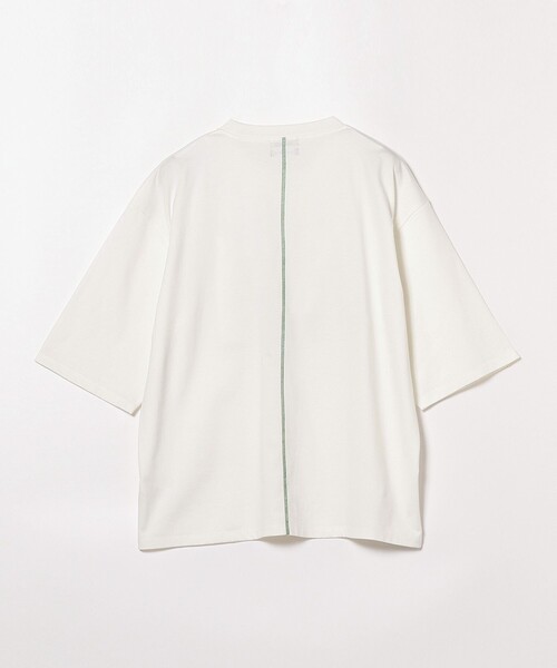 BEAMS LIGHTS（ビームスライツ）の「BEAMS LIGHTS / 『The Bulb Book』 フラワープリント Tシャツ（Tシャツ/カットソー・メンズ・ホワイト/ブラック/ネイビー/ホワイト系その他2・SMALL/MEDIUM/LARGE）」の5枚目の写真