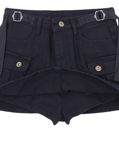 Figments(フィグメンツ)の「ミリタリーミニスカパン(スカート・レディース・カーキ/ブラック・SMALL/MEDIUM)」の7枚目の写真