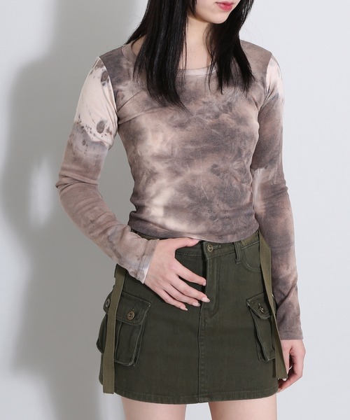 Figments(フィグメンツ)の「ミリタリーミニスカパン(スカート・レディース・カーキ/ブラック・SMALL/MEDIUM)」の19枚目の写真