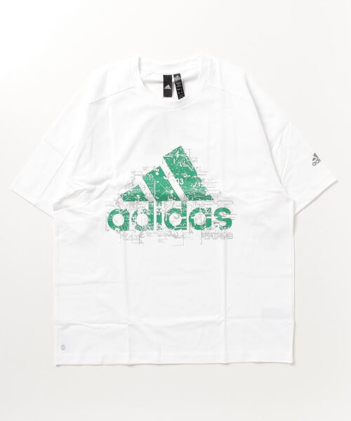 adidas（アディダス）の「アディダス adidas M CET BOS Tシャツ（Tシャツ/カットソー・メンズ・ホワイト/ブラック/ブラウン・S/M/L/3L/LL）」の2枚目の写真