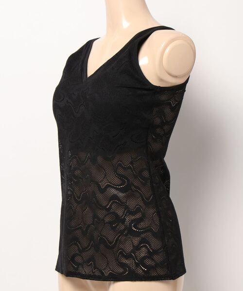 Sloggi（スロギー）の「スロギー ゴー オールラウンド レース カップ付きトップ ラージ【LL-3Lサイズ】sloggi Go Allround Lace Shirt01 Large JX（その他アンダーウェア/インナー・レディース・オレンジ/ブラック/ホワイト/ブルー・XL）」の12枚目の写真