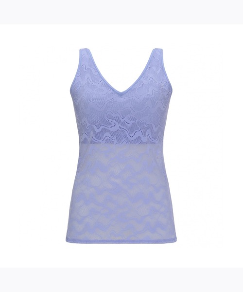 Sloggi（スロギー）の「スロギー ゴー オールラウンド レース カップ付きトップ ラージ【LL-3Lサイズ】sloggi Go Allround Lace Shirt01 Large JX（その他アンダーウェア/インナー・レディース・オレンジ/ブラック/ホワイト/ブルー・XL）」の3枚目の写真