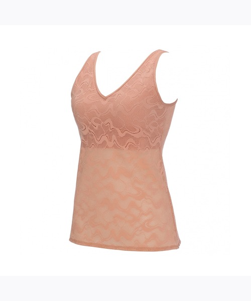 Sloggi（スロギー）の「スロギー ゴー オールラウンド レース カップ付きトップ ラージ【LL-3Lサイズ】sloggi Go Allround Lace Shirt01 Large JX（その他アンダーウェア/インナー・レディース・オレンジ/ブラック/ホワイト/ブルー・XL）」の10枚目の写真