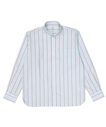 Pitta Re:) | ラウンドテール ボタンダウン 長袖カジュアルシャツ(シャツ/ブラウス)