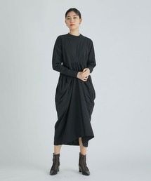 【TOGA/トーガ】Cotton jersey dress/コットンジャージーワンピース
