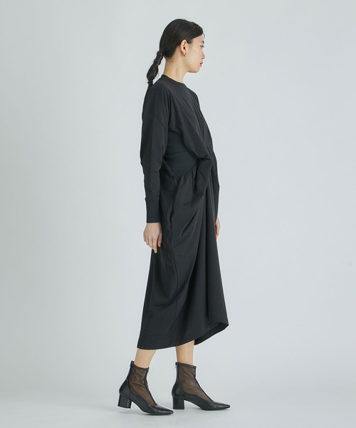 【美品】トーガ アーカイブス　ロング ワンピース　コットン ジャージー　23ss TOGA/トーガ】Cotton jersey dress/コットンジャージー
