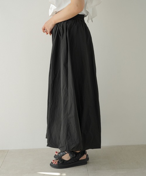 rectangle（レクタングル）の「タフタバルーンスカート（スカート・レディース・アイボリー/ブラック・FREE）」の6枚目の写真